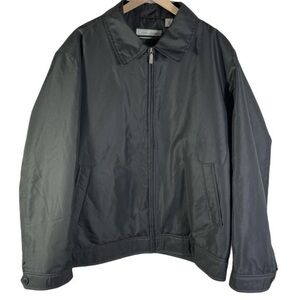 JOSEPH ABBOUD OUTERWEAR MEN LIGHT JACKET SIZE XL Color Black